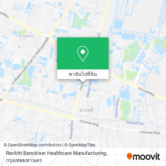 Reckitt Benckiser Healthcare Manufacturing แผนที่