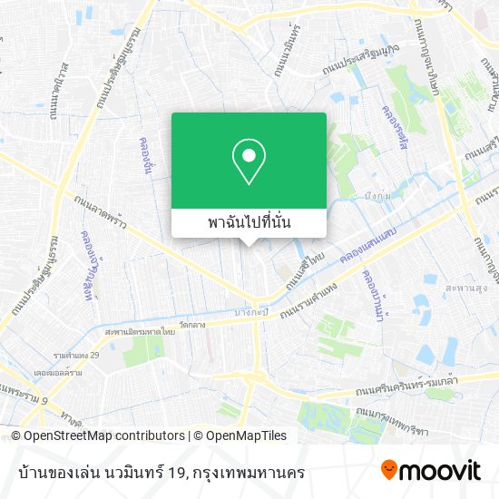 บ้านของเล่น นวมินทร์ 19 แผนที่