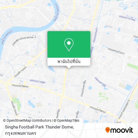Singha Football Park Thunder Dome แผนที่