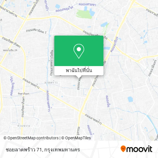 ซอยลาดพร้าว 71 แผนที่