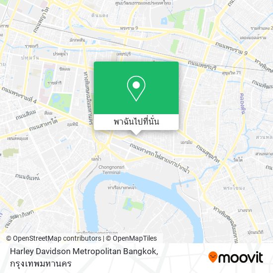 Harley Davidson Metropolitan Bangkok แผนที่