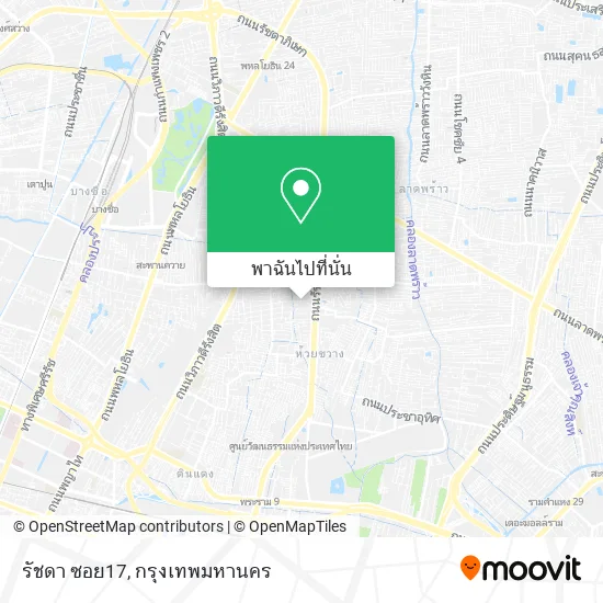 รัชดา ซอย17 แผนที่