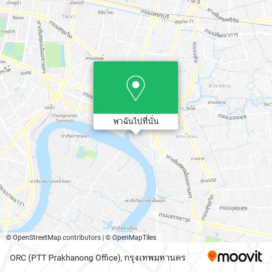 ORC (PTT Prakhanong Office) แผนที่