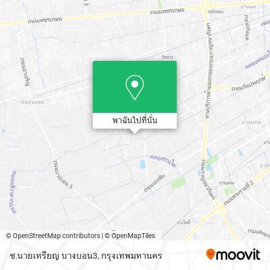 ซ.นายเหรียญ บางบอน3 แผนที่