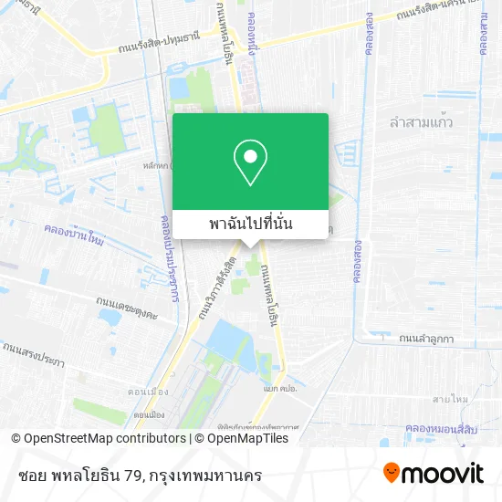 ซอย พหลโยธิน 79 แผนที่