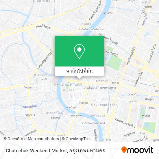 Chatuchak Weekend Market แผนที่