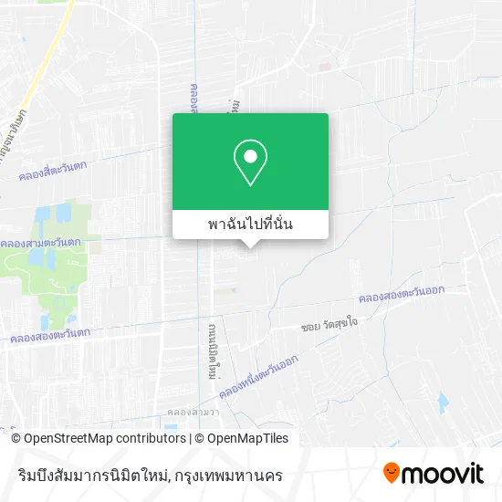 ริมบึงสัมมากรนิมิตใหม่ แผนที่