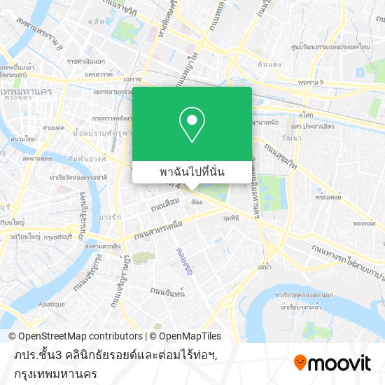 ภปร.ชั้น3 คลินิกธัยรอยด์และต่อมไร้ท่อฯ แผนที่