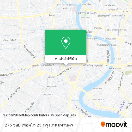275 ซอย เทอดไท 23 แผนที่