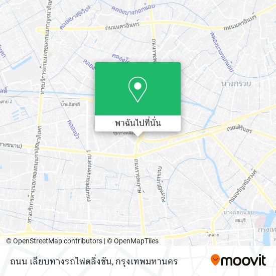 ถนน เลียบทางรถไฟตลิ่งชัน แผนที่