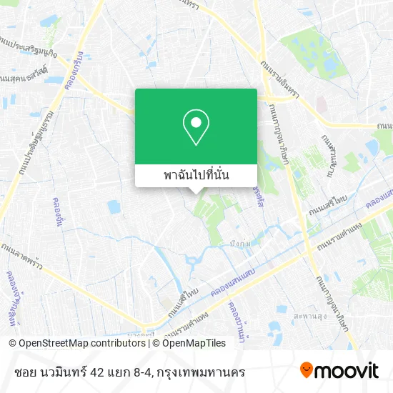ซอย นวมินทร์ 42 แยก 8-4 แผนที่
