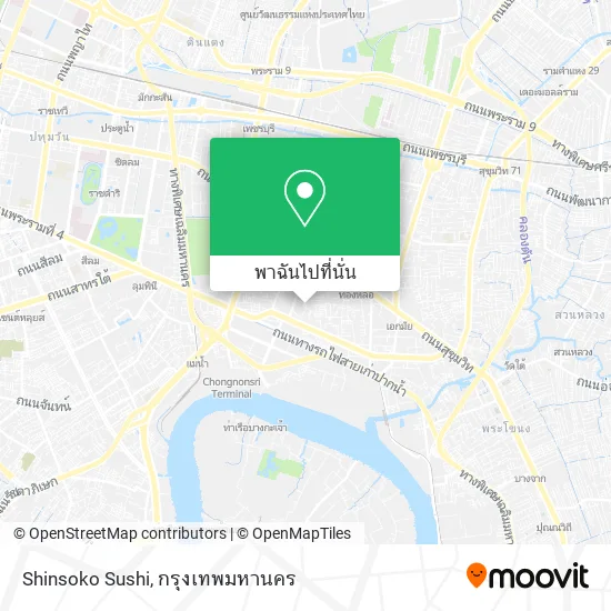 Shinsoko Sushi แผนที่