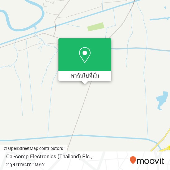 Cal-comp Electronics (Thailand) Plc. แผนที่