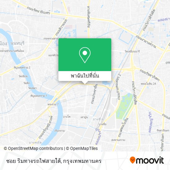 ซอย ริมทางรถไฟสายใต้ แผนที่