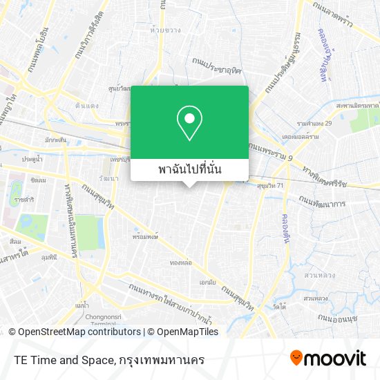 TE Time and Space แผนที่