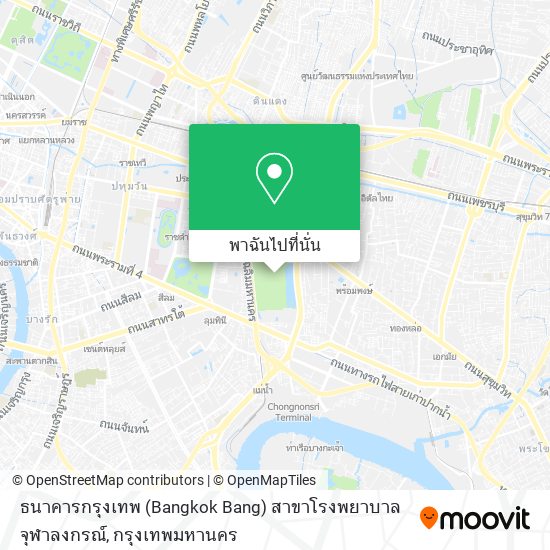 ธนาคารกรุงเทพ (Bangkok Bang) สาขาโรงพยาบาลจุฬาลงกรณ์ แผนที่