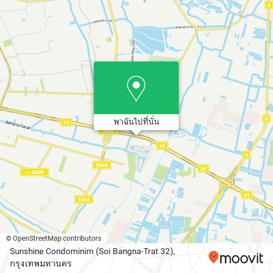 Sunshine Condominim (Soi Bangna-Trat 32) แผนที่