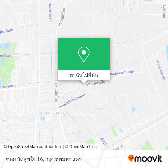 ซอย วัดสุขใจ 16 แผนที่