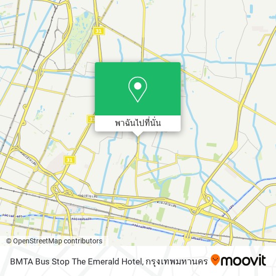 BMTA Bus Stop The Emerald Hotel แผนที่