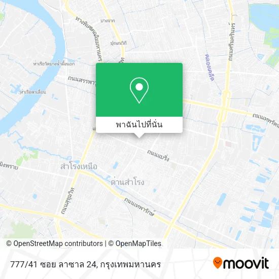 777/41 ซอย ลาซาล 24 แผนที่