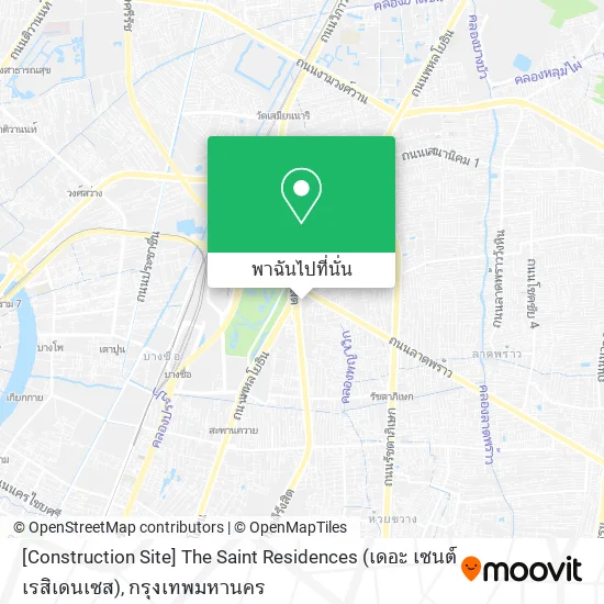 [Construction Site] The Saint Residences (เดอะ เซนต์ เรสิเดนเซส) แผนที่