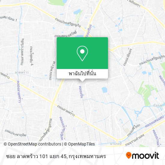 ซอย ลาดพร้าว 101 แยก 45 แผนที่