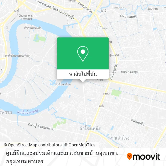 ศูนย์ฝึกและอบรมเด็กและเยาวชนชายบ้านอุเบกขา แผนที่