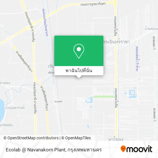 Ecolab @ Navanakorn Plant แผนที่