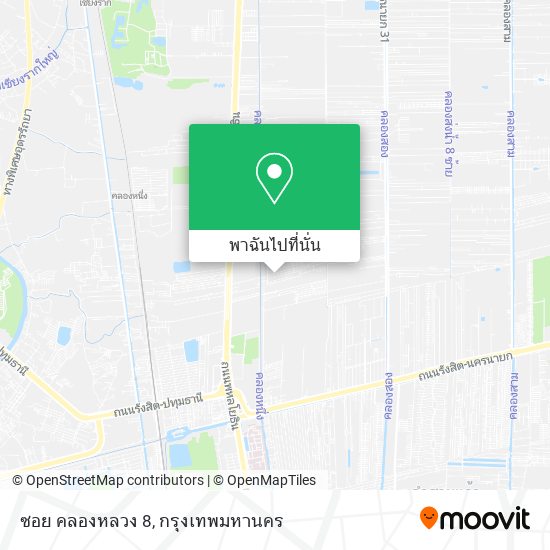 ซอย คลองหลวง 8 แผนที่