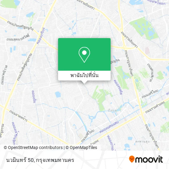 นวมินทร์ 50 แผนที่