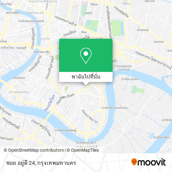 ซอย อยู่ดี 24 แผนที่