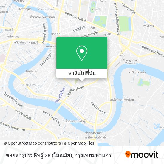 ซอยสาธุประดิษฐ์ 28 (โสณมัย) แผนที่