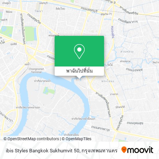 ibis Styles Bangkok Sukhumvit 50 แผนที่