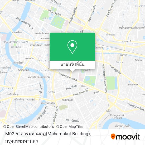 M02 อาคารมหามกุฏ(Mahamakut Building) แผนที่