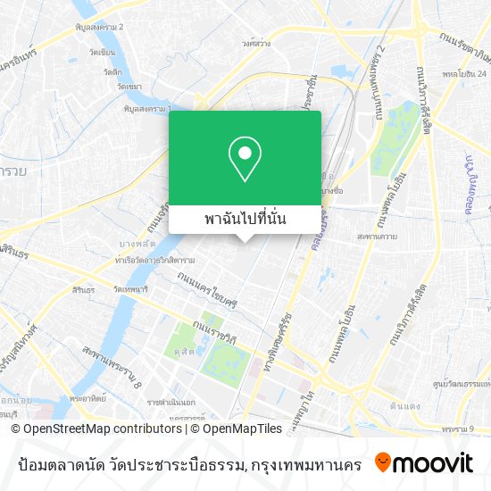 ป้อมตลาดนัด วัดประชาระบือธรรม แผนที่