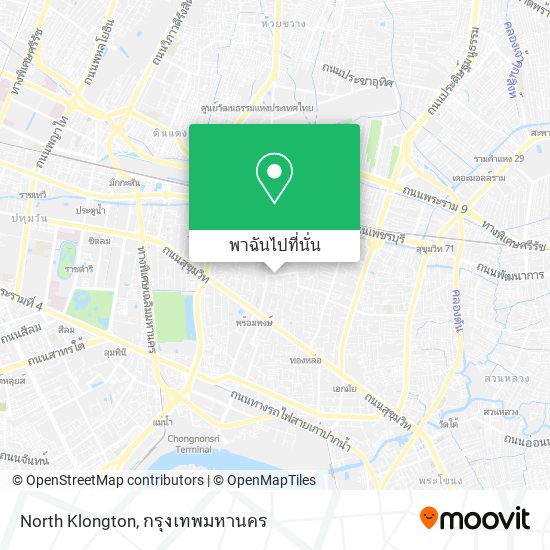 North Klongton แผนที่