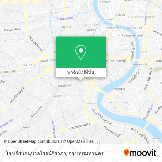 โรงเรียนอนุบาลโรจน์จิราภา แผนที่