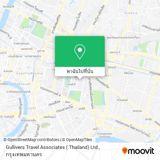 Gullivers Travel Associates ( Thailand) Ltd. แผนที่