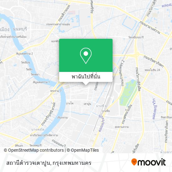 สถานีตำรวจเตาปูน แผนที่