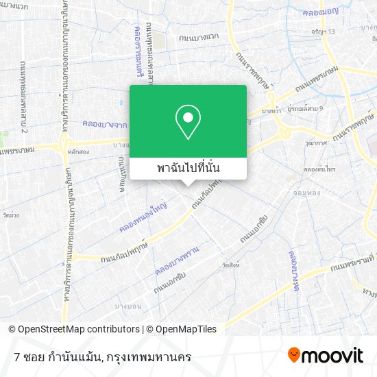 7 ซอย กำนันแม้น แผนที่