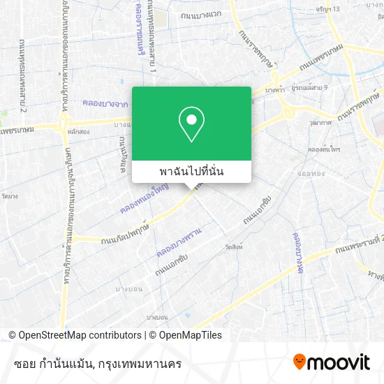 ซอย กำนันแม้น แผนที่
