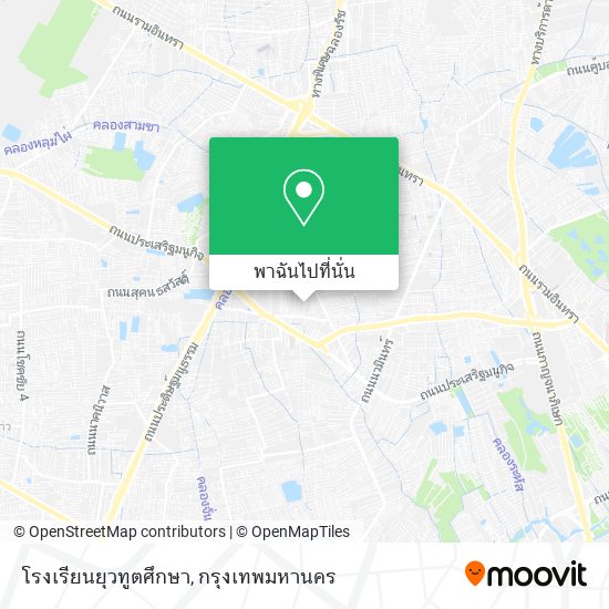 โรงเรียนยุวทูตศึกษา แผนที่