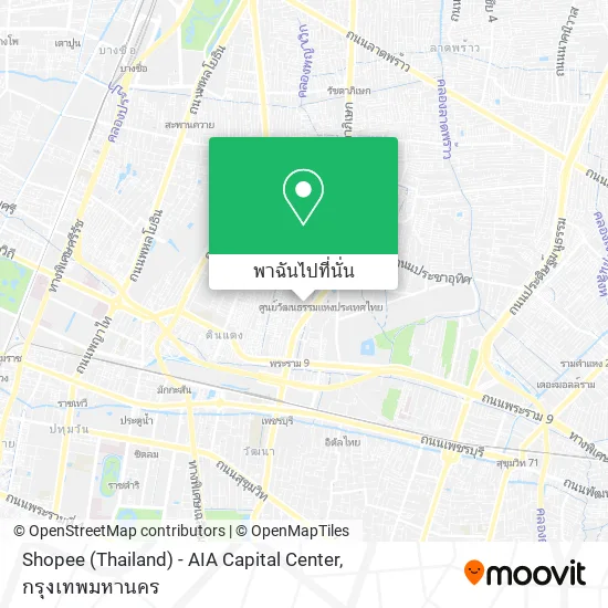 Shopee (Thailand) - AIA Capital Center แผนที่