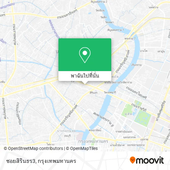 ซอยสิรินธร3 แผนที่