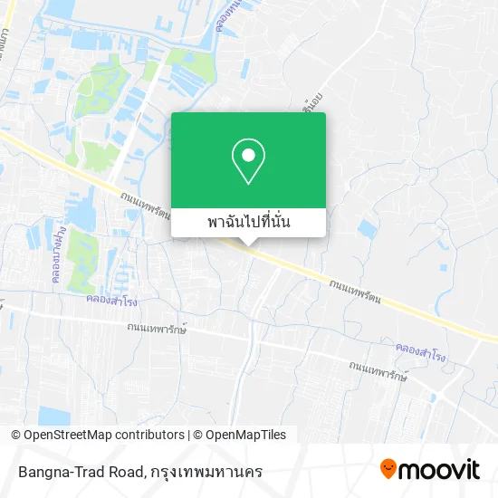 Bangna-Trad Road แผนที่
