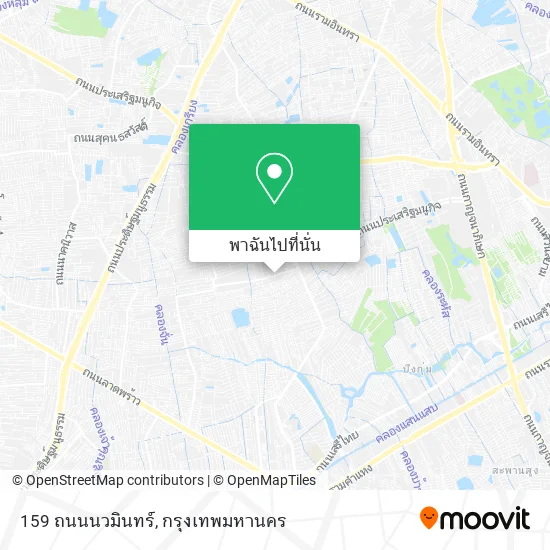 159 ถนนนวมินทร์ แผนที่