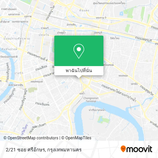 2/21 ซอย ศรีอักษร แผนที่
