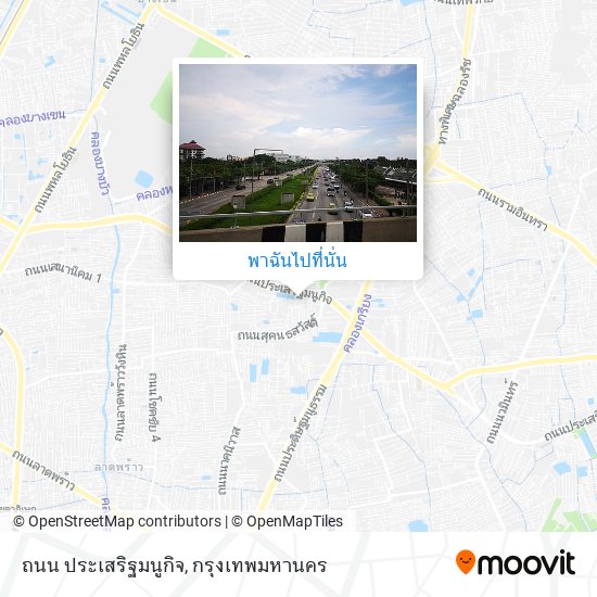 ถนน ประเสริฐมนูกิจ แผนที่