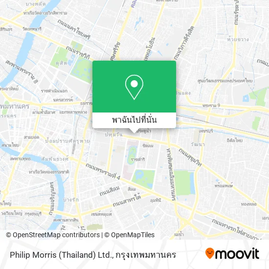 Philip Morris (Thailand) Ltd. แผนที่