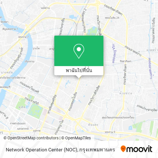 Network Operation Center (NOC) แผนที่